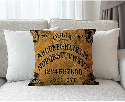 Caso de travesseiro de arremesso de moslion Caso de travesseiro vintage Retro Ouija placas Design