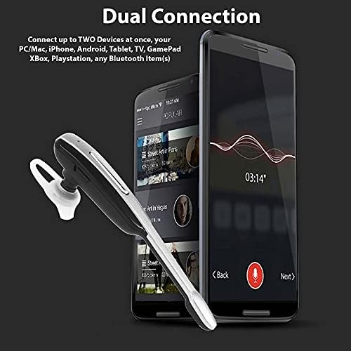 Tek Styz Headset Compatível com Samsung Galaxy S22+ 5g no Ear sem fio Bluetooth Ruído cancelando fone de ouvido