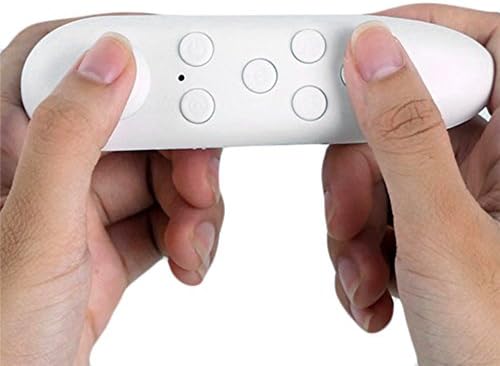 White Wireless Bluetooth Remote Controller gamepad para 3D VR Glasses Virtual Android ISO iPhone iPad Google