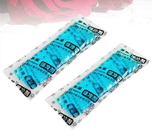 Refrigeradores espevidos 2pcs pacotes de gelo insulina bolsa de refrigerador reutilizável pacote de gelo medicação Medicação mais injeção de água para diabéticos Caixa de viagem azul portátil resfriador portátil resfriador portátil Cooler portátil