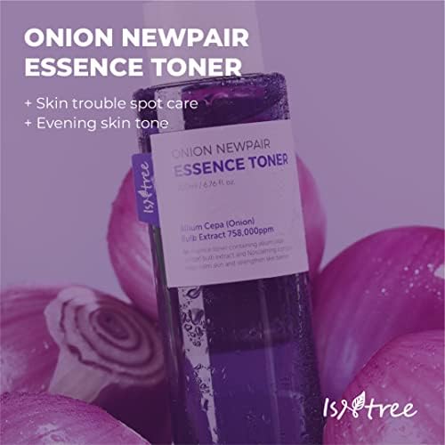Isntree Onion Newpair Essence Toner 200ml 6.76fl.oz Cuidado para o problema da pele escurecer pontos