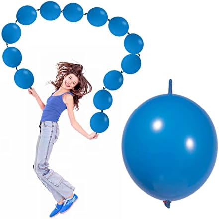 Balão azul de 6 polegadas Balão 100pcs Tail conectado Azul royal Balões vinculáveis ​​para revelação de gênero de garland arco -íris, decorações