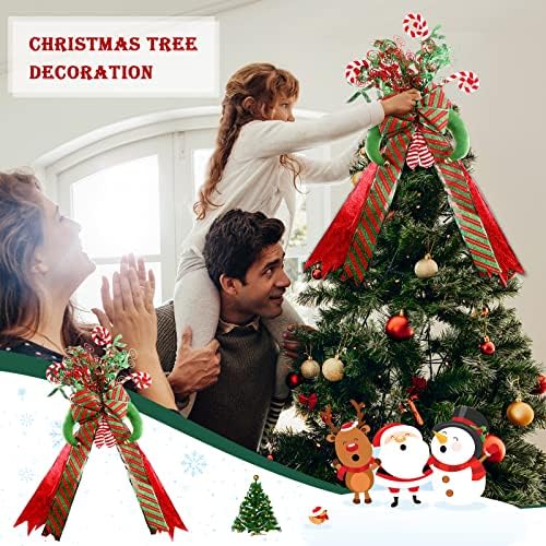 Árvore de Natal Topper Elf Elf Christmas Tree Decoration Elf Leg Tree Topper Papai Noel Fun Tree Toppers com