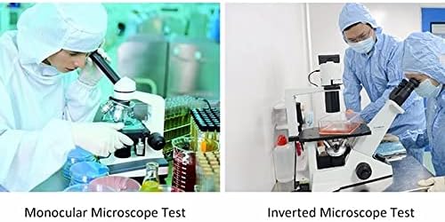 Kit de acessórios para microscópio para adultos microscópio LCD LCD Tamanho 10x/microscópio oculares
