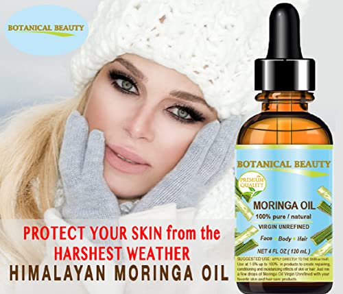 Moringa Oil - Moringa Oleifera Wild Growth Himalaia. puro/natural/não diluído/virgem/não refinado. 1 fl.oz.- 30 ml. Para a pele, cabelos, lábios e cuidados com as unhas.