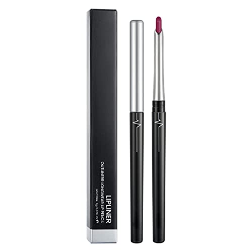 17 Lipulador de lábios de cores Automático Eyeliner Eyeliner Lapitk lápis Lipstick duradouro com lábios
