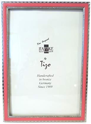 TIZO Haffke 4 x 6 Pink esmalte quadro de prata