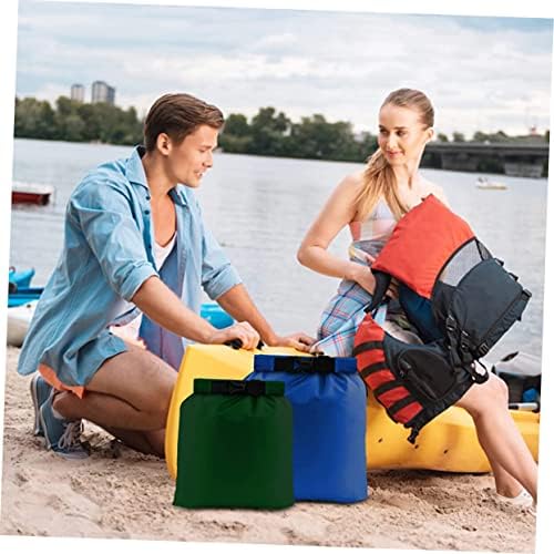 ABAODAM 6PCS Roll Bag ao ar livre equipamento de mochila ao ar livre Equipamento de acampamento Sacos seco de rafting saco seco saco seco