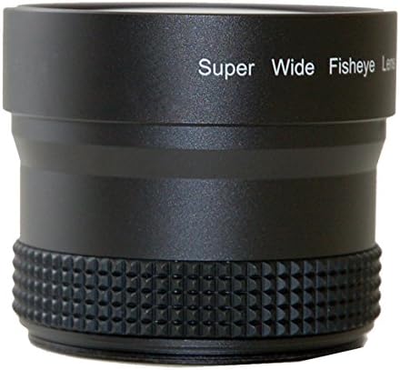 0,21x-0,22x lente de peixe de alto grau + NWV Pano de limpeza de micro fibra para Canon PowerShot A590is