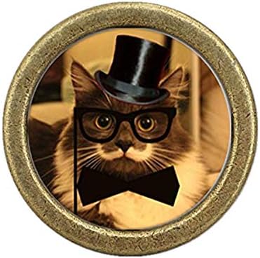 Gentleman Gato botões de gaveta Mutadeiras