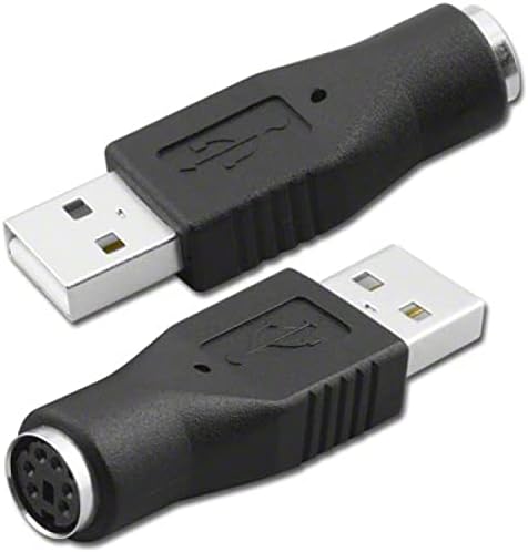 Sanoxy PS/2 fêmea para USB Male Passive Adapter-Splacing