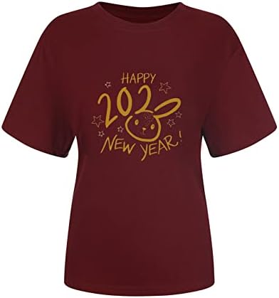 2023 Roupas Gráfico de algodão de algodão de manga curta de manga curta Camisa de blusa engraçada