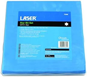 Laser 7356 Star Bit Set 3/8 D 8pc