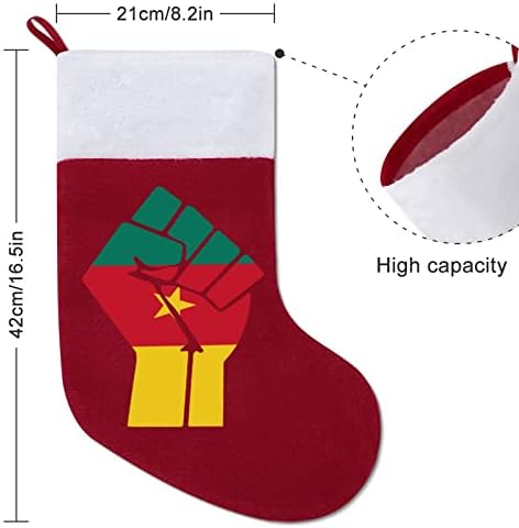Bandeira dos Camarões Resistir à estoque de Natal Ornamentos clássicos de pendurar