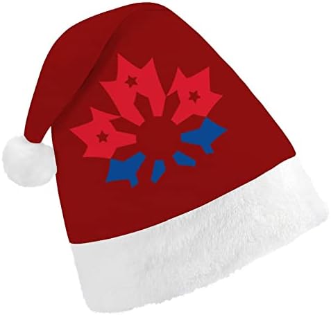 Logotipo de bandeira filipina Xmas chapéus a granel Hats chapéu de natal para férias