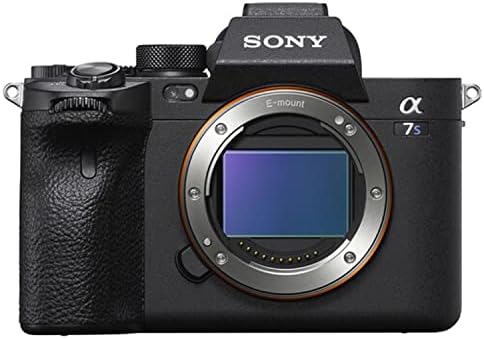 Câmera Sony A7S III Mirrorless com lente de 24-70 mm f/2.8 + LED sempre na luz + 64 GBGB Memória de velocidade, filtros, estojo, tripé + mais