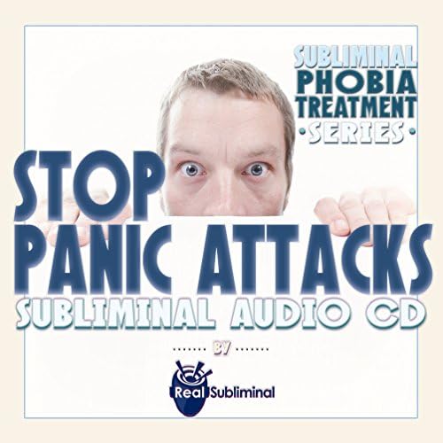 Série de tratamento subliminal de fobia: Stop Panic Attacks CD Subliminal Audio CD