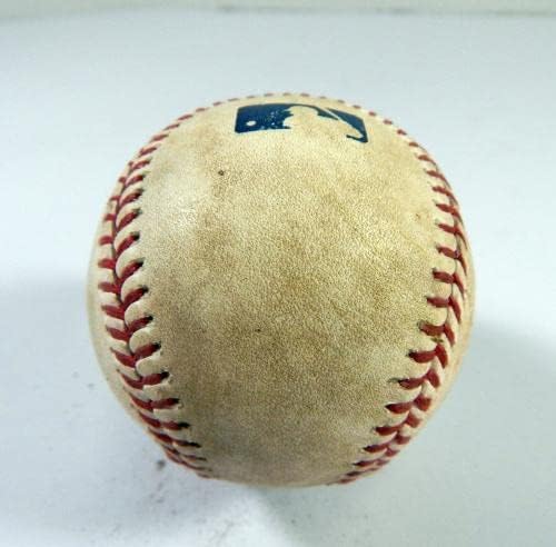 2020 Cubs Pirates Game usou Baseball Trevor Williams K Kyle Schwarber Strikeout - MLB Game Usado Baseballs usados