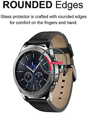 SuperShieldz projetado para o protetor de tela de vidro temperado e3 de Ticwatch, anti -scratch, bolhas