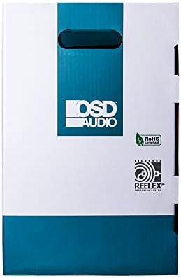 OSD Audio CAT 6 UTP CABO CMR 1000 pés, 23AWG, UL listado, emaranhado de caixa de serviço pesado livre, branco