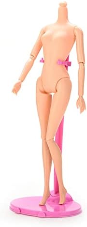 21,5cm 1/6 bonecas Stand Display Titular para cabides rosa transparentes de plástico Acessórios para roupas