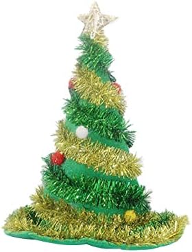 Decorações de Natal Chapéu de árvore de Natal Itens de festa de chapéu de chapéu de chapéu de chapéu de natal Bandeira de bandeira da festa do chapéu de natal