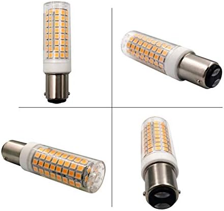 Lâmpadas de milho LED 10W BA15D- 102 LEDS 2835 SMD 1000LM Dimmível Dimmível Contato duplo Baioneta Base Máquina