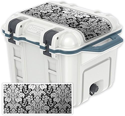 MightySkins Skin Compatível com OtterBox Venture 25 qt Cooler tampa - Floral Retro | Tampa protetora, durável