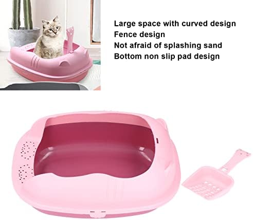 Banheiro de gato, caixa de areia de gato fácil de limpar