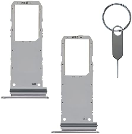 Suporte da bandeja de cartão Sim Lozop 2 peças com substituição de pinos de ejeção para o Samsung Galaxy Note 10
