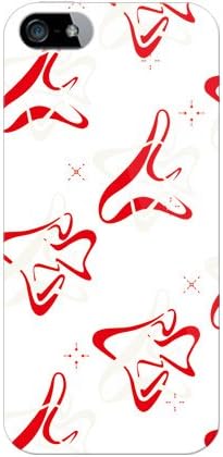 Segunda Skin Mhak Spacer Branco x vermelho / para iPhone 5 / SoftBank SAPIP5-PCCL-298-Y373