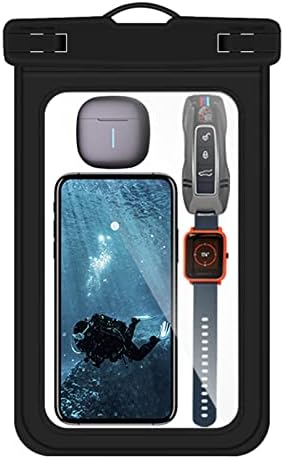 Bolsa de telefone à prova d'água grande, estojo impermeável universal IP68 para Galaxy 22 Ultra, iPhone