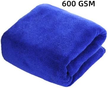 Pacote Tafaal de 10 toalhas de limpeza de microfibras, 15,7 x15.7, superado super pesado, lados duplo, qualidade premium, super macia, super absorvente, multiuso e cor azul escura