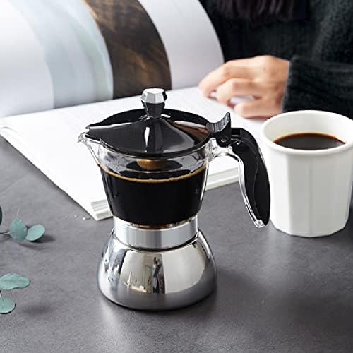 Hemoton Coffee Cafetion Cafetion Cafetion Sond sobre o gotejador de café Visible Hand Brewing Coffee Pot