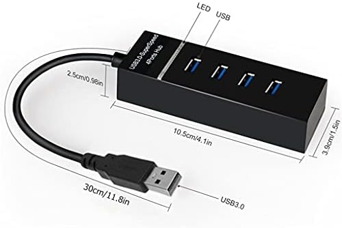 ZLXDP USB 3.0 Hub de alta velocidade Expander multi USB SPLITTER PARA COMPUTOR ACESSORES DE LAPTOPS PC USB 3.0 Adaptador de cubo