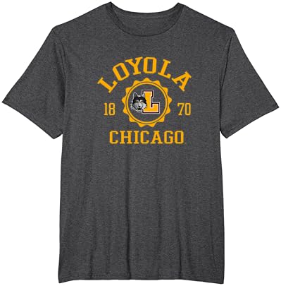 Loyola Chicago Ramblers Stamp oficialmente licenciado camiseta
