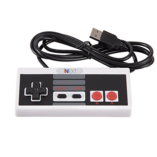Controlador USB NES clássico, USB Famicom Controller Joypad Gamepad para Windows PC/Mac