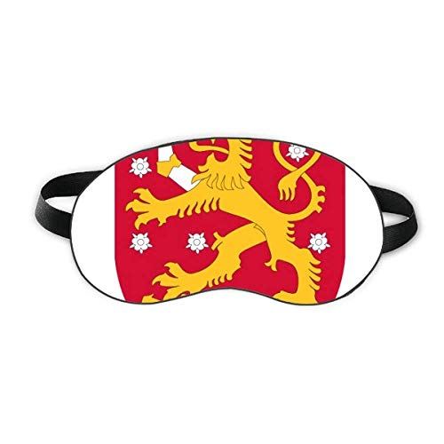 Finlândia Europa Emblema Nacional Sleep Sleep Shield Soft Night Blindfold Shade Cover