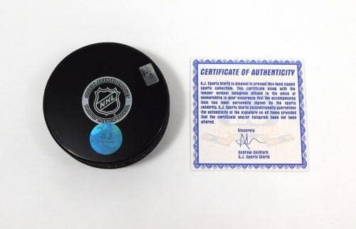 Craig Anderson assinou a NHL Sovenir Hockey Puck senadores AJ Sports Auto - Pucks autografados da NHL