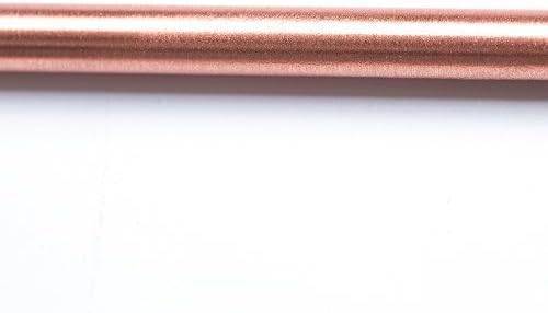 Perto de cobre - de canudos de bebida de cobre Conjunto de 4 - tamanho padrão 6.7 ' - O melhor tamanho para sua caneca de cobre de Moscow - cobre premium puro com laca segura para manter o brilho.