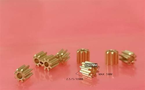 Alanooy 0,5m 8t engrenagens de cobre 1,5 mm 2 mm - espessura 2,5/5/10mm para peças