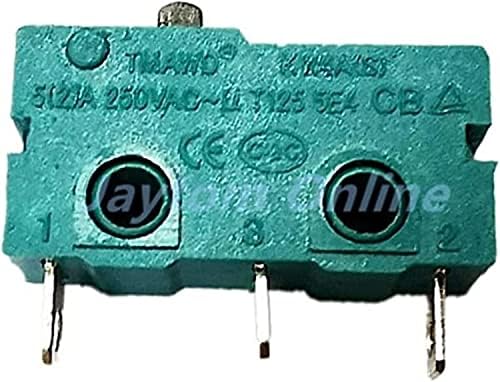 HEIMP MICRO SWITCHES 5PCS Micro Switch Roller ARM SPDT SNAP Ação 5A 250V KW4A NC-NO-C Com Pulley 3pin 2pin Stroke Limit Switches Switches Switches