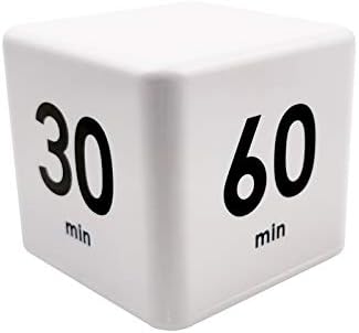 Timer de cubo de Feilifan, timer de cubo de cubo horário Timer de cozinha Timer para crianças para treino de produtividade
