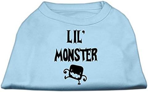 Mirage Pet Products Lil Monster Camisetas impressas Baby Blue XXL