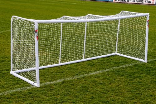 Objetivo do futebol de PVC para serviços pesados ​​- dois tamanhos em apenas 1 gol - 13'1ft x 4'11ft