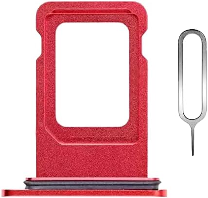 Phoupair Sim Cartão Slot Bandejador de reposição Compatível com iPhone XR 6,1 polegadas com junta de borracha