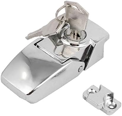 Caixas de armários x-Dree Casos de segurança TOME DE LACTERAÇÃO HASP LACTS Silver W 2 Keys (Gabinetes Cajas