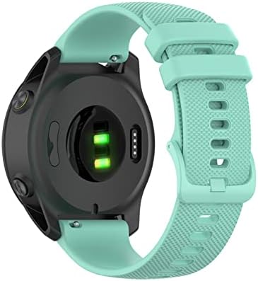 KGDHB 20 22mm Redução rápida Silicone Watch Band Strap for Garmin Forerunner 745 Smart Watch Wrist