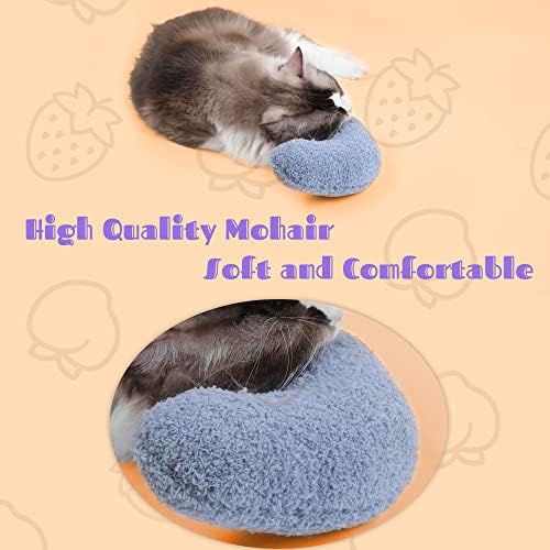 Almofadas de homelifthub para gatos internos travesseiros fofos de cama de gato