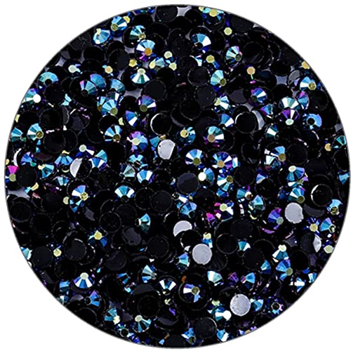 3000 peças ss6 2mm strass plana de óculos transparentes gemas redondas cristais ab para as unhas artesanato diy roupas de brilho cálculos （vermelho roxo）